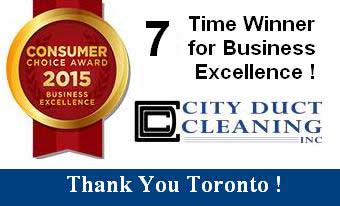 Consumer's Choice Award for Best Duct Cleaner in 2015