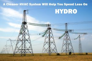 Reduce hydro costs with professional air duct cleaning.